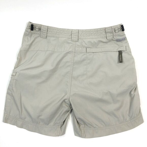 Levi's Cream Mid-Rise Twill Stretch Women's Shorts Size 30 - Picture 2 of 9